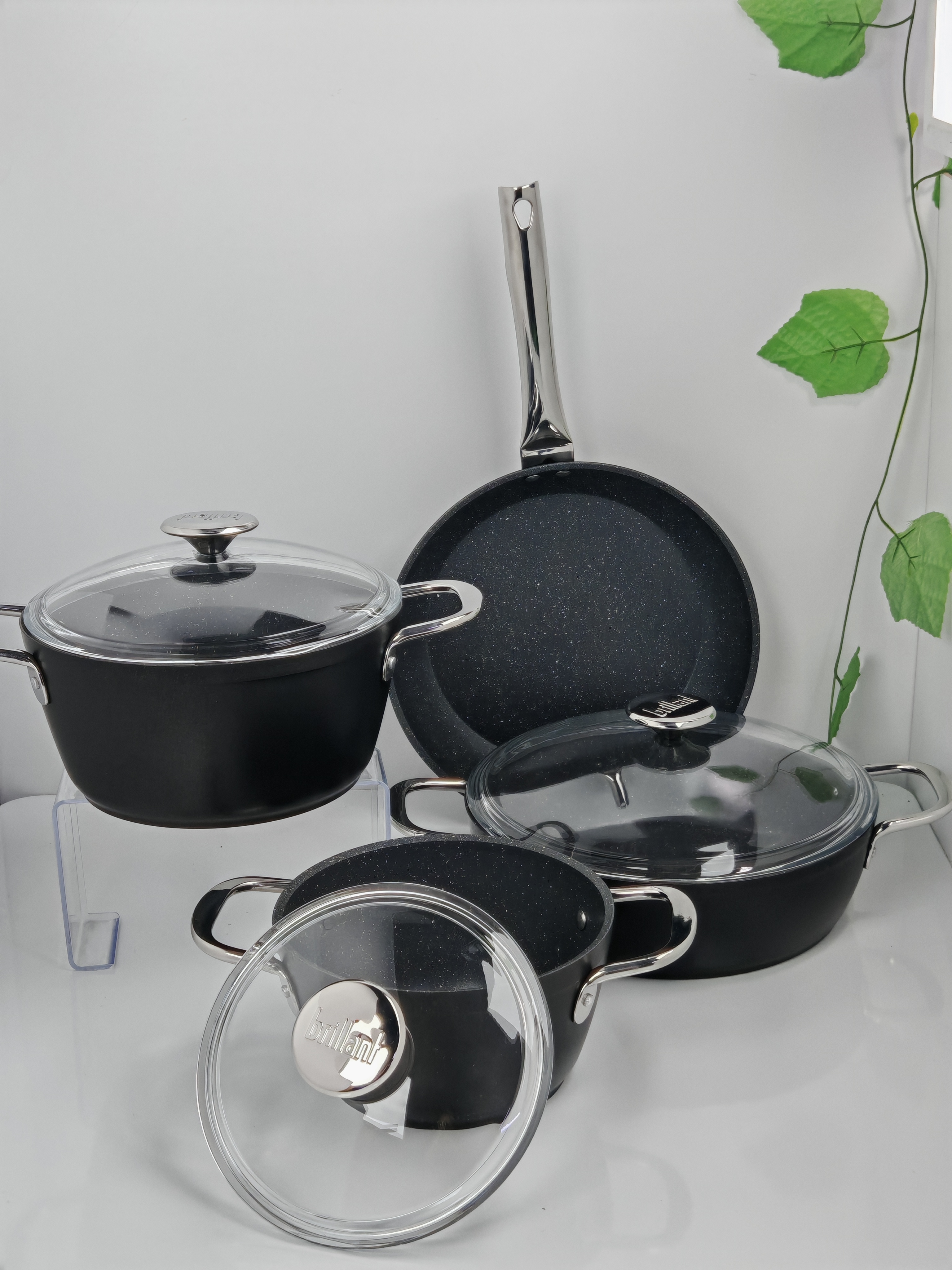 7 parça Brillant Tencere Seti