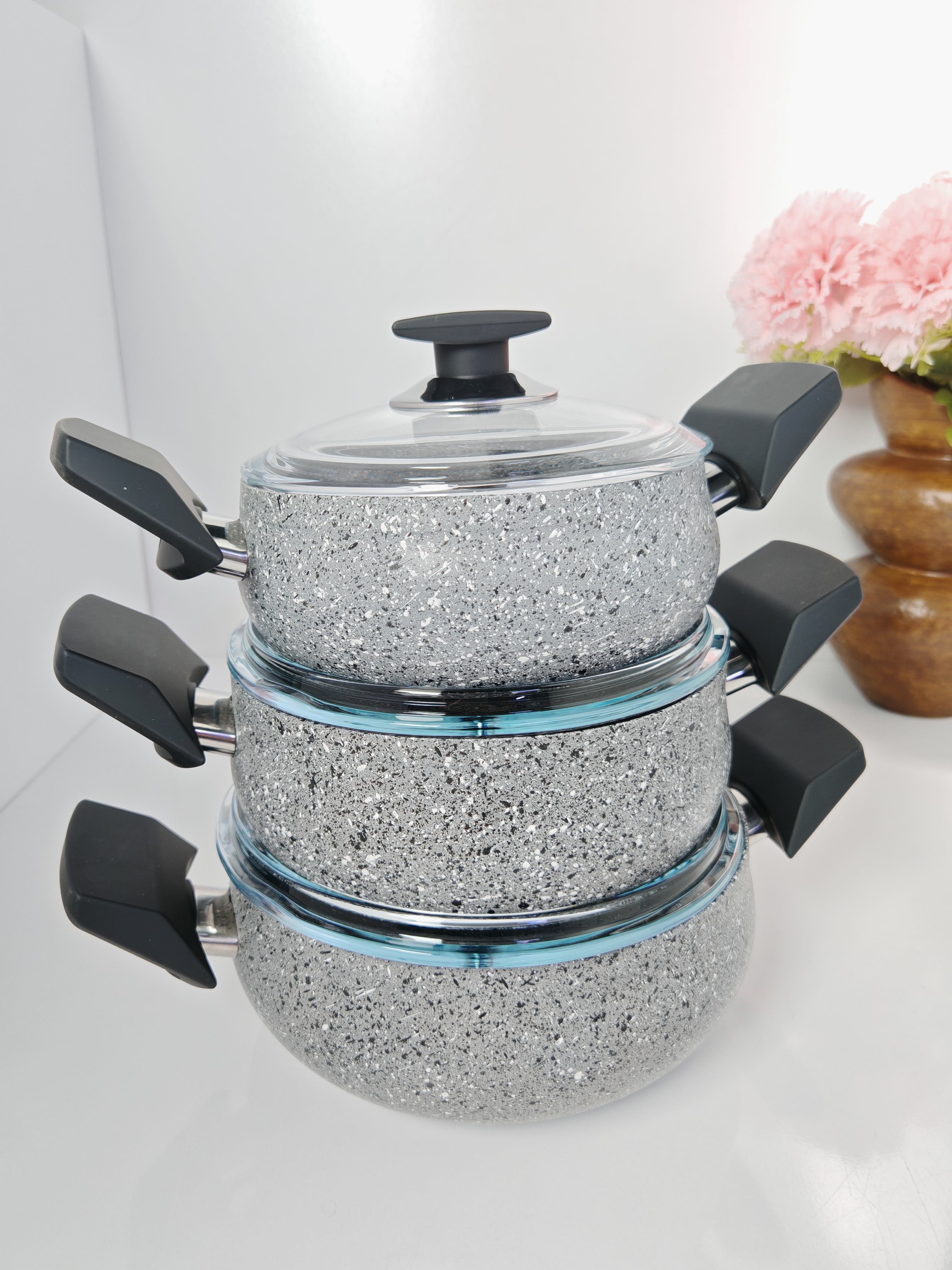 6 Parça Güveç  Tencere Seti