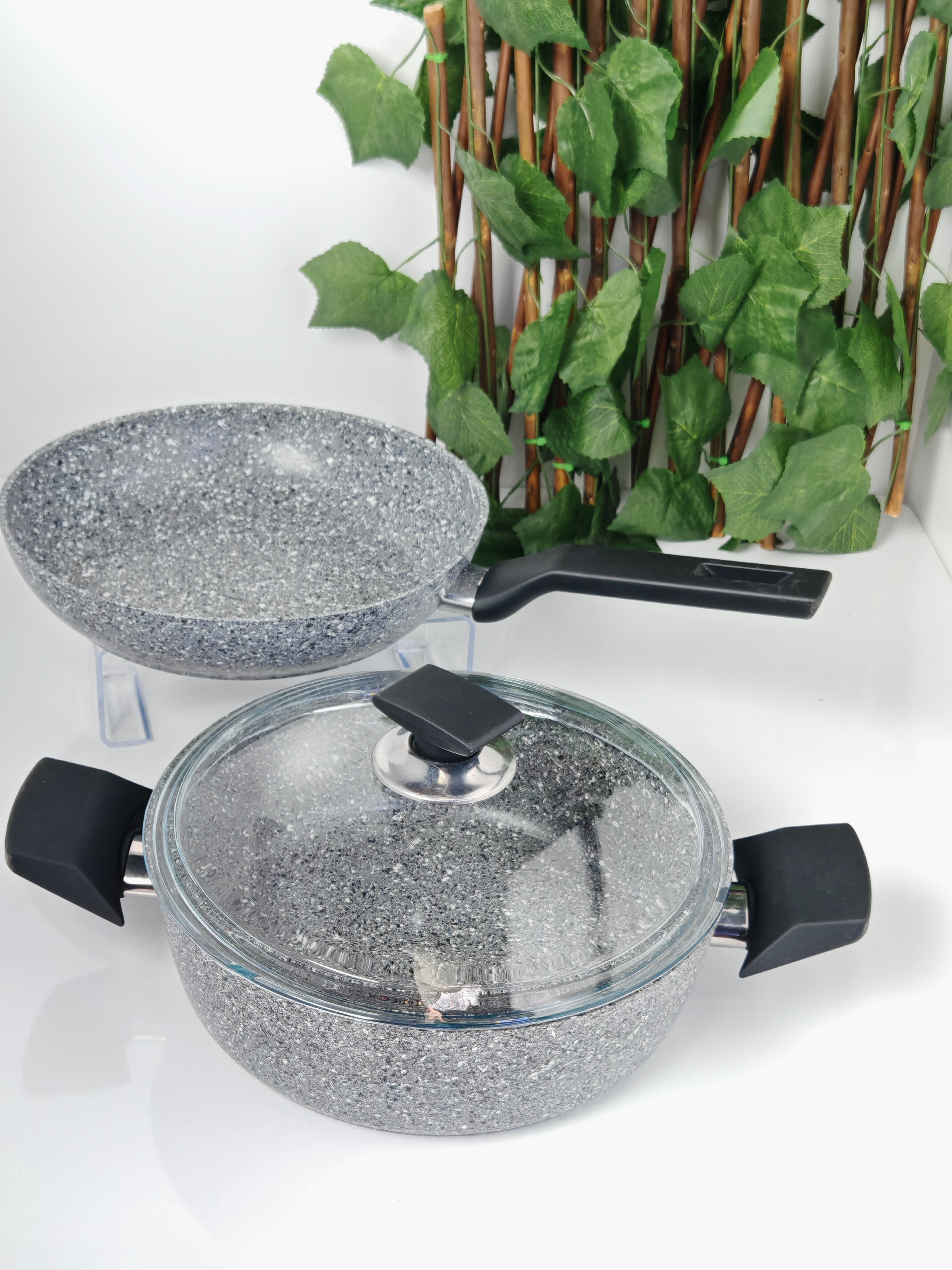 3 Parça Tencere Tava Seti