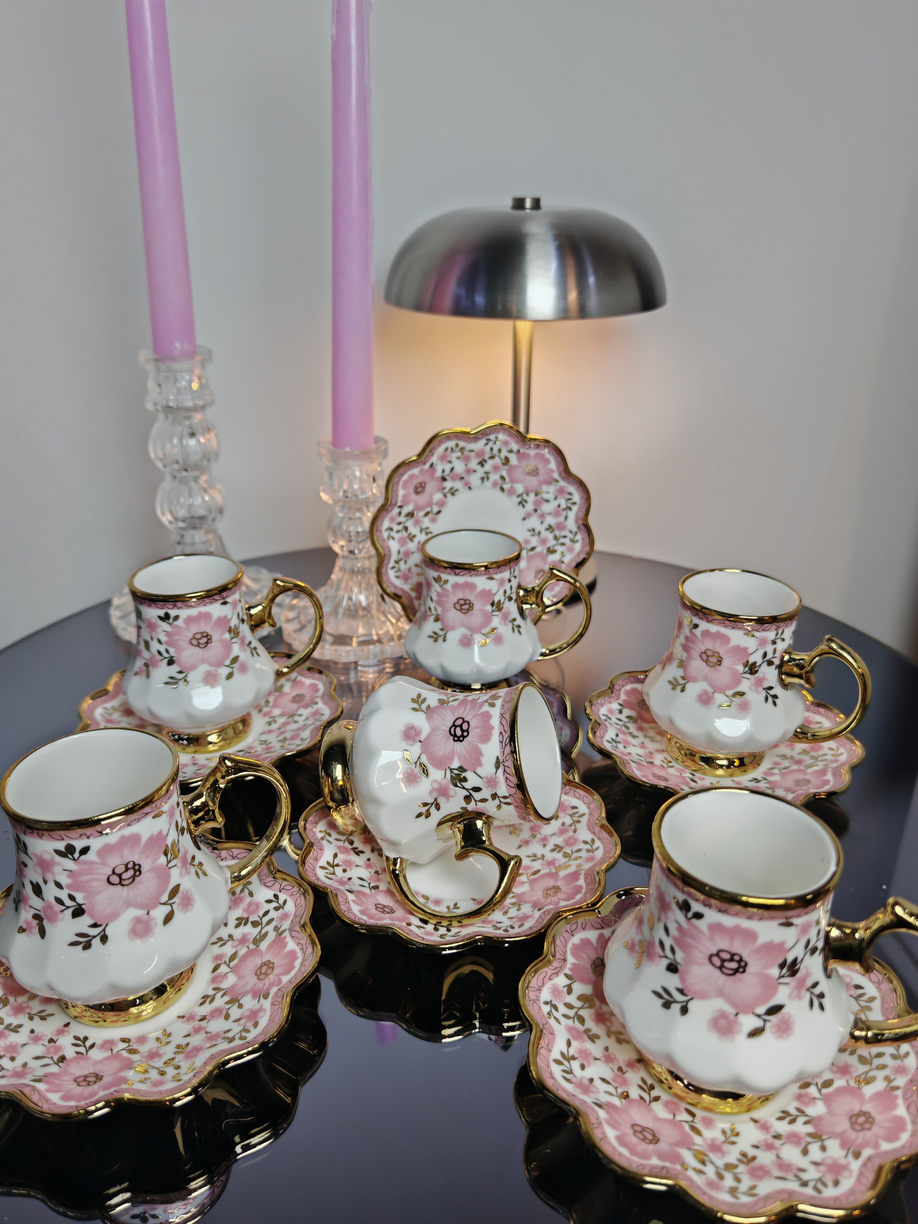 6 Kişilik Türk Kahvesi Fincan Takımı