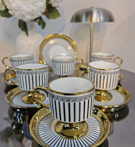 6 Kişilik Türk Kahvesi Fincan Takımı