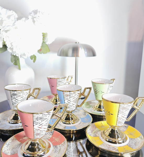 6 Kişilik Türk Kahvesi Fincan Takımı