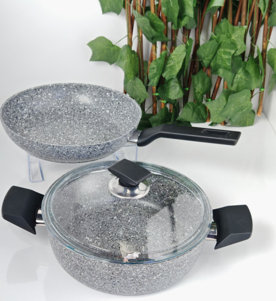 3 Parça Tencere Tava Seti