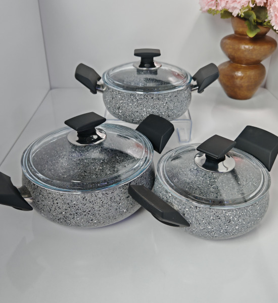 6 Parça Güveç  Tencere Seti